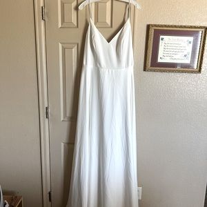 New (Never Worn) David’s Bridal A-line Wedding Dress Size 16